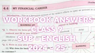 4.4 MY FINANCIAL CAREER CLASS 9 ENGLISH WORKBOOK QUESTION ANSWER ,NAVNEET DIGEST ,MAHARASHTRA BOARD