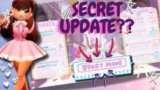 Secret Update in Royale High - What is STORY MODE??