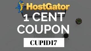 Hostgator 1 Penny Coupon Code 2023 | 1 Cent Promo Code
