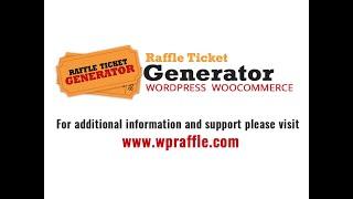 Raffle Ticket Generator V4 Overview