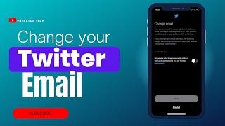 How to change Your Twitter Email 2023!! #Twitter #tutorial