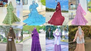 Simple & Stylish Abaya burkha design 2024 | Printed abaya hijab design//Beautiful abaya dress design