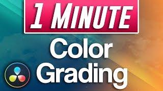 Quick Color Grading Tutorial | Davinci Resolve