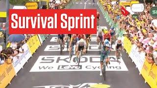 Jasper Philipsen Wins SURVIVAL SPRINT In Chaotic Finish In Stage 11 Of The Tour de France