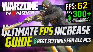  COD: WARZONE 3 Dramatically increase performance / FPS with any setup! *Best Settings 2024* ️