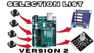 Control RGB LED w/ Arduino, OLED Display & Pushbuttons for Beginners