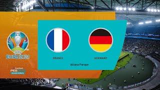 PES 2022 - FRANCE VS GERMANY - EURO 2021