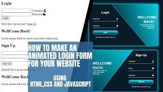 Top Web Developer Shares Quick and Easy Login Form Animation Tricks!