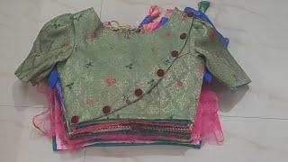 Karwachauth Special Blouse Designs | Blouse Back Neck Design | Back Neck Blouse Design