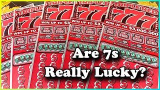 Triple Red 777! 5 In A Row! #newyorklottery
