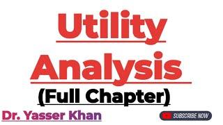 Utility Analysis | Consumer Theory | Cardinal Utility Analysis | Economics | Microeconomics | CUET