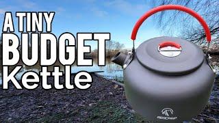 A non carpy compact kettle ideal for a lightweight roving set up.