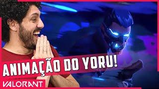 Reagindo a ANIMAÇÃO DO YORU! Apresentação do Episódio 2 | React valorant