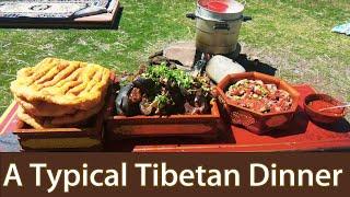 I Tried a Kind of Yak Meat I Never Thought In My Life: A Typical Tibetan Food in Grassland Area.