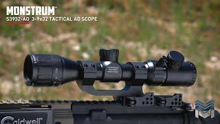 3-9x32 Tactical AO Rifle Scope Field of View