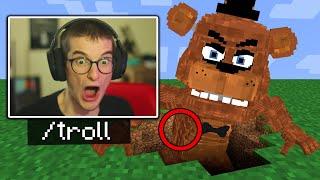 Minecraft'ta Arkadaşımı FNAF Modu İle Trolledim!