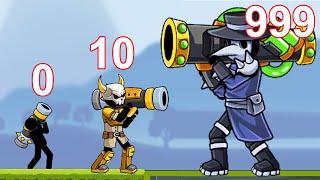 STICK BAZOOKA PUZZLES - Walkthrough Gameplay Part 2 (iOS Android)