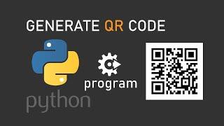 Generate QR code image in Python | Source Code