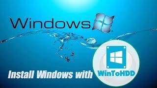 [Tips tricks] How to install windows with WinToHdd Soft