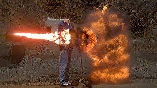 Massive Explosive Chain Reaction at 200,000fps - The Slow Mo Guys