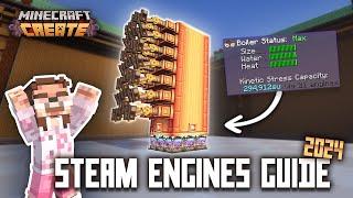 How do Create Mod Steam Engines Work in 2024