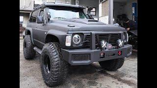 Nissan Patrol custom off road M-Tech bumper