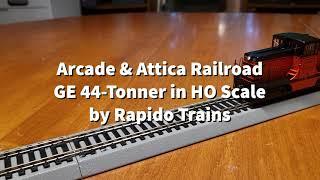 Arcade & Attica 44-Tonner in HO Scale by Rapido