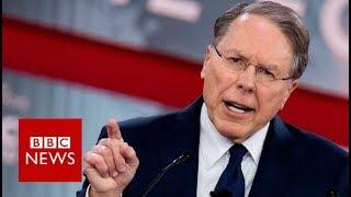 NRA head: Gun control advocates 'exploiting' Florida tragedy - BBC News