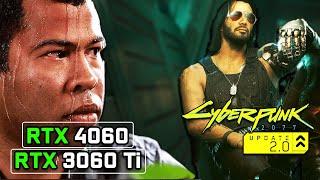 RTX 4060 / RTX 3060 Ti vs Cyberpunk 2077 Update 2.0 | DLSS 3.5 | The BEST Looking Game Currently