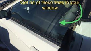 Get rid of scratch lines in your window!