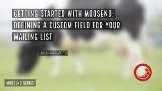  Sitecore Moosend - Create a Custom Field [ Hands-On Demo ]