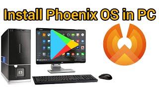 Android Apps on PC || How do install Phoenix OS in PC || Android Games on PC