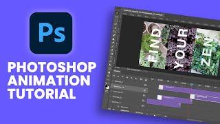 Photoshop Animation: How To Create Video Timeline Animations