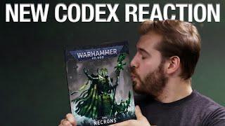 NEW 10th Edition Necron Codex Reaction