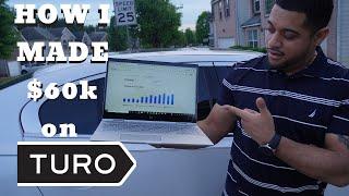 HOW I MADE 60K WITH MY TURO BUSINESS/ Tips to start a Turo rental car business and make money!