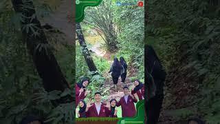 Hai sobat Eco, kali ini kami sedang take video untuk Konten 1 yang berlokasi di air terjun Bantan