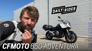 The Chinese Versys? 2022 CFMOTO 650 ADVentura Review | Daily Rider
