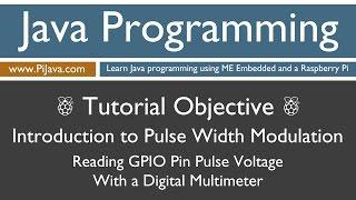 Java Programming on Raspberry Pi - Introduction to Pulse Width Modulation (PWM)