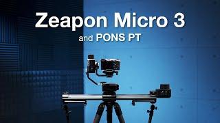 Zeapon Micro 3 Slider + PONS PT Review | 3 Axis Motorized Setup!