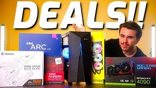 The BEST  Amazon Prime Day & Newegg Fantastech PC Build Deals!