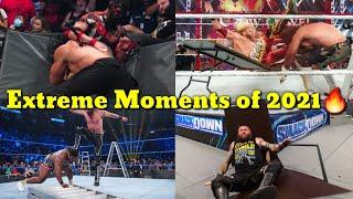 WWE Top Extreme Moments of 2021