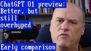 ChatGPT O1 Preliminary test comparison with previous model test videos