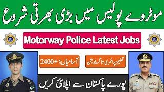 Motorway Police jobs 2021, National highway and motorway police 2.4k+ Jobs For Males & Females