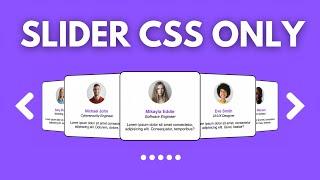 Build a 3D Carousel Slider with ONLY HTML and CSS | Beginner Tutorial