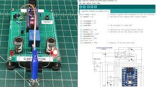 Capacitor Outside Foil Sniffer w/ Arduino Version 2.0