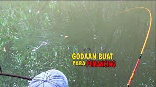 NYESEK !! Kadang kita harus diam saat mancing ada anu