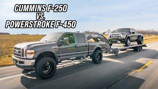 Cummins Swapped F250 vs. 6.7 PowerStroke F450