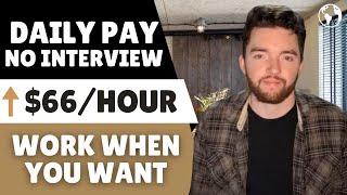 11 Daily Pay No Interview Online Jobs Work When You Want