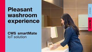 Pleasant Washroom Experience with CWS smartMate IoT