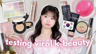 TESTING VIRAL K-BEAUTY PRODUCTS 